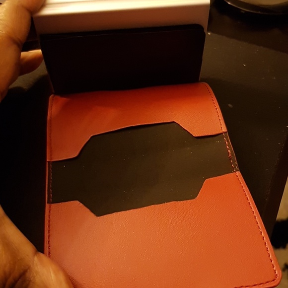 SOLD RFID Slim Faux Leather Card Wallet - Picture 3 of 8